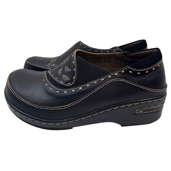 L'Artiste by Spring Step Women's Burbank Clog Leather Size 41 - Picture 4 of 11